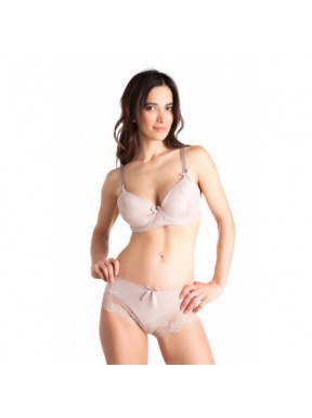 Ahurissante Taupe - Soutien-gorge / Shorty