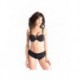 Cecile Noir - Soutien-gorge / Shorty