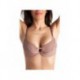 Douna Taupe - Soutien-gorge / String
