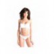 Edwige Blanc - Soutien-gorge / String