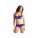 Sulfureuse Violet - Soutien-gorge / Culotte