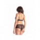 Pulpeuse Noir - Soutien-gorge / Shorty