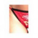 Tricheuse Rouge - Nuisette / String