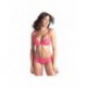 Astucieuse Fushia - Soutien-gorge / String