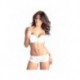 Somptueuse Blanc - Soutien-gorge / Shorty