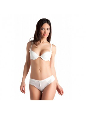 Talentueuse Blanc - Soutien-gorge / Tanga