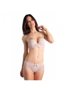 Acidifiante Taupe - Ensemble soutien-gorge / tanga