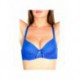 Exaltante Bleu - Ensemble soutien-gorge / tanga