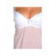 Grisante Blanc - Ensemble soutien-gorge / tanga