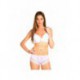 Defiante Blanc - Ensemble soutien-gorge / tanga