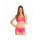 Defiante Fushia - Ensemble soutien-gorge / tanga