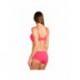 Defiante Fushia - Ensemble soutien-gorge / tanga