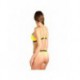 Fania Jaune - Ensemble soutien-gorge / string