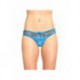 Abire Leopard bleu - Ensemble soutien-gorge / string