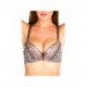 Abire Leopard choco - Ensemble soutien-gorge / string