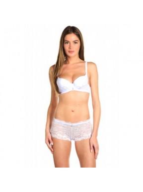 Abeline Blanc - Ensemble soutien-gorge / tanga