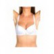 Abeline Blanc - Ensemble soutien-gorge / tanga