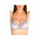 Acia Gris - Ensemble soutien-gorge / tanga