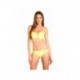 Acia Jaune - Ensemble soutien-gorge / tanga