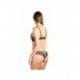 Acia Noir - Ensemble soutien-gorge / tanga