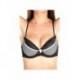 Acia Noir - Ensemble soutien-gorge / tanga