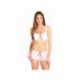 Abla Blanc - Ensemble soutien-gorge / shorty