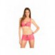 Abla Fushia - Ensemble soutien-gorge / shorty