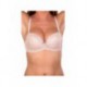 Alarmante Taupe - Ensemble soutien-gorge / string