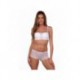 Ailante Blanc - Ensemble soutien-gorge / shorty