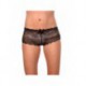 Ailante Noir - Ensemble soutien-gorge / shorty