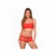 Ailante Rouge - Ensemble soutien-gorge / shorty