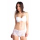 Clinquante Blanc - Soutien-gorge / Shorty