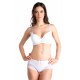 Ahurissante Blanc - Soutien-gorge / Shorty