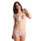 Acidifiante Taupe - Ensemble soutien-gorge / tanga